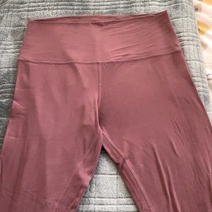 Lululemon align leggings, mauve